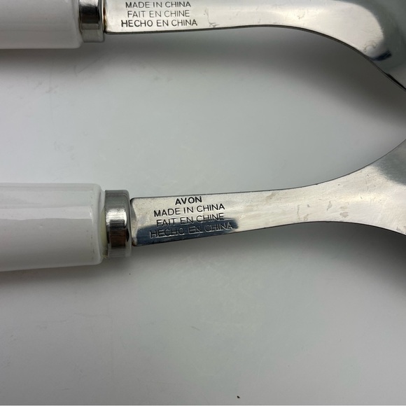 Nautical Anchor Utensil’s Large Fork & Salad Avon - Picture 6 of 13